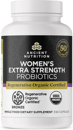 Ancient Nutrition Probióticos para Mujeres, 30 Cápsulas