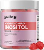 Myo-Inositol & D-Chiro Inositol Gomitas - Vitaminas B6, B12 y Folato - 60 Unidades
