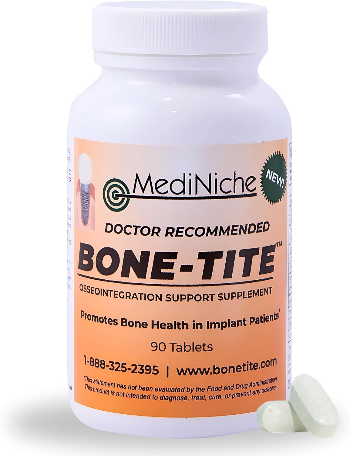Bone-Tite Osseointegration Support Supplement | 90 Tablets