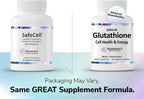 Tesseract SafeCell S-Acetil Glutatión 300mg – 60 Cápsulas Vegetarianas