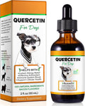 Quercetina para Perros, Gotas Líquidas - Suplemento Herbal Natural, 60 ml