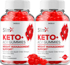 SlimX Keto ACV Gummies - 60 Gominolas