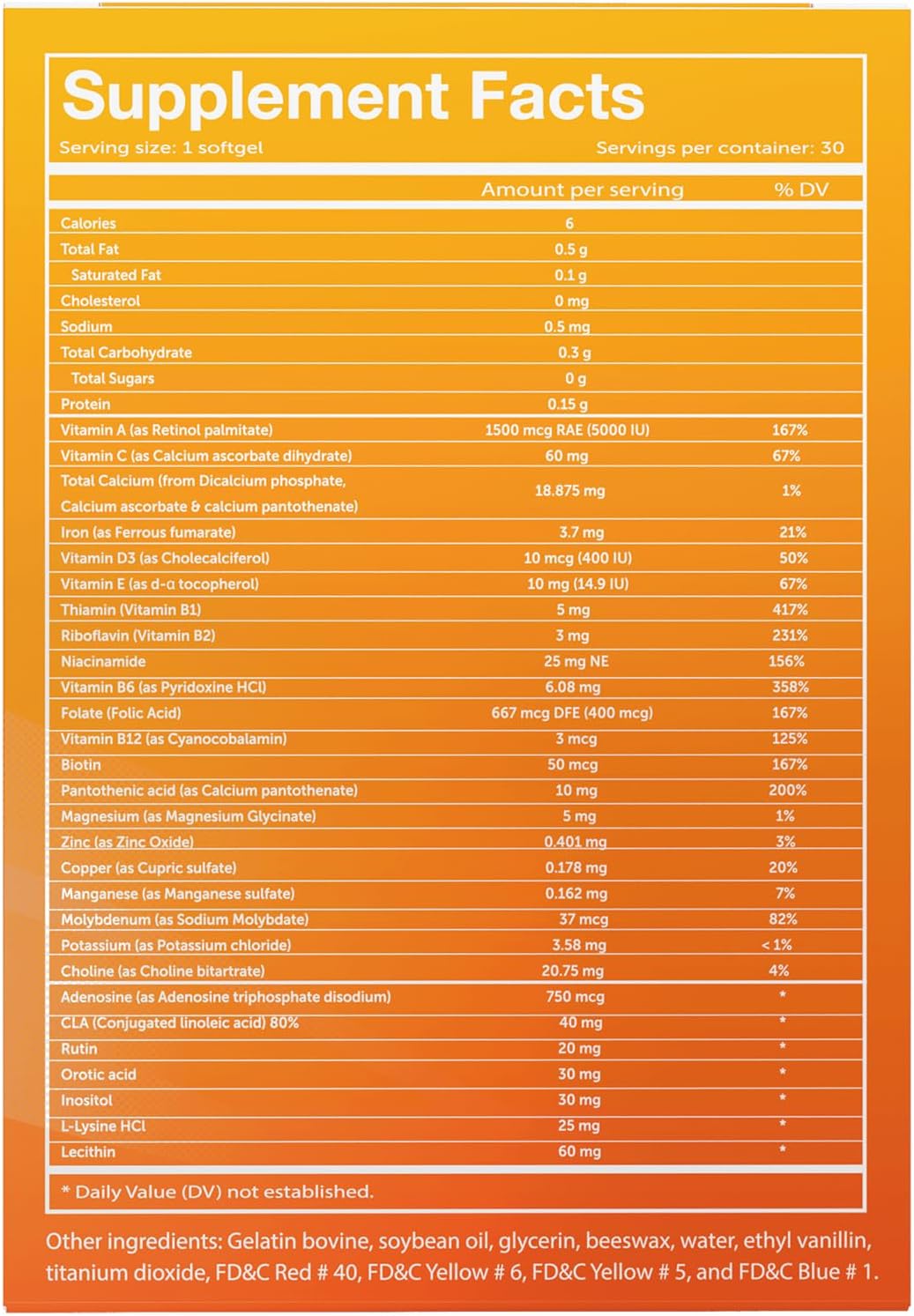 Vivioptal Multi 30 Cápsulas Blandas - Multivitamínico y Multimineral, Sin Gluten, Fórmula Alemana