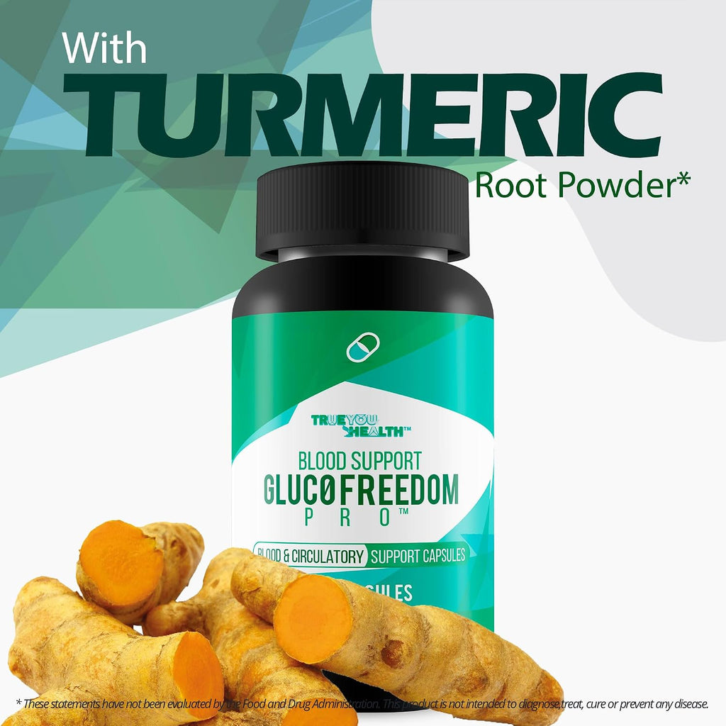 Blood Support Gluc0 Freedom Pro - Cápsulas para la salud sanguínea y el equilibrio circulatorio