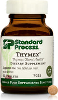 Standard Process Thymex - Suplemento con Extracto Cytosol de Timo para la Salud Inmunitaria - 90 Comprimidos