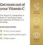 Solgar Ester-C Plus 1000 mg Vitamina C, 50 Cápsulas (Discontinuado)
