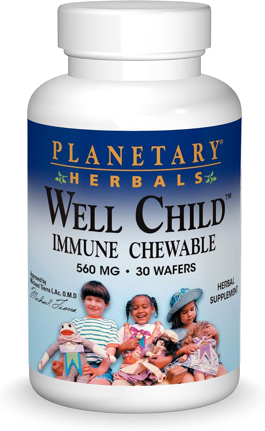 Well Child Immune Obleas Masticables de Planetary Herbals