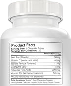 Hierro para Perros con Anemia - Suplemento Nutrición Strength, 120 Comprimidos Masticables
