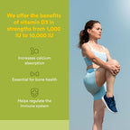 Natural Factors Whole Earth & Sea Vitamina D3 - 125 mcg, 90 Cápsulas Vegetarianas