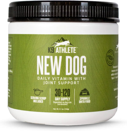 K9 Athlete - New Dog | Dog Joint Supplement – Glucosamina : Conocida por su papel en la salud articular, la – Image 1