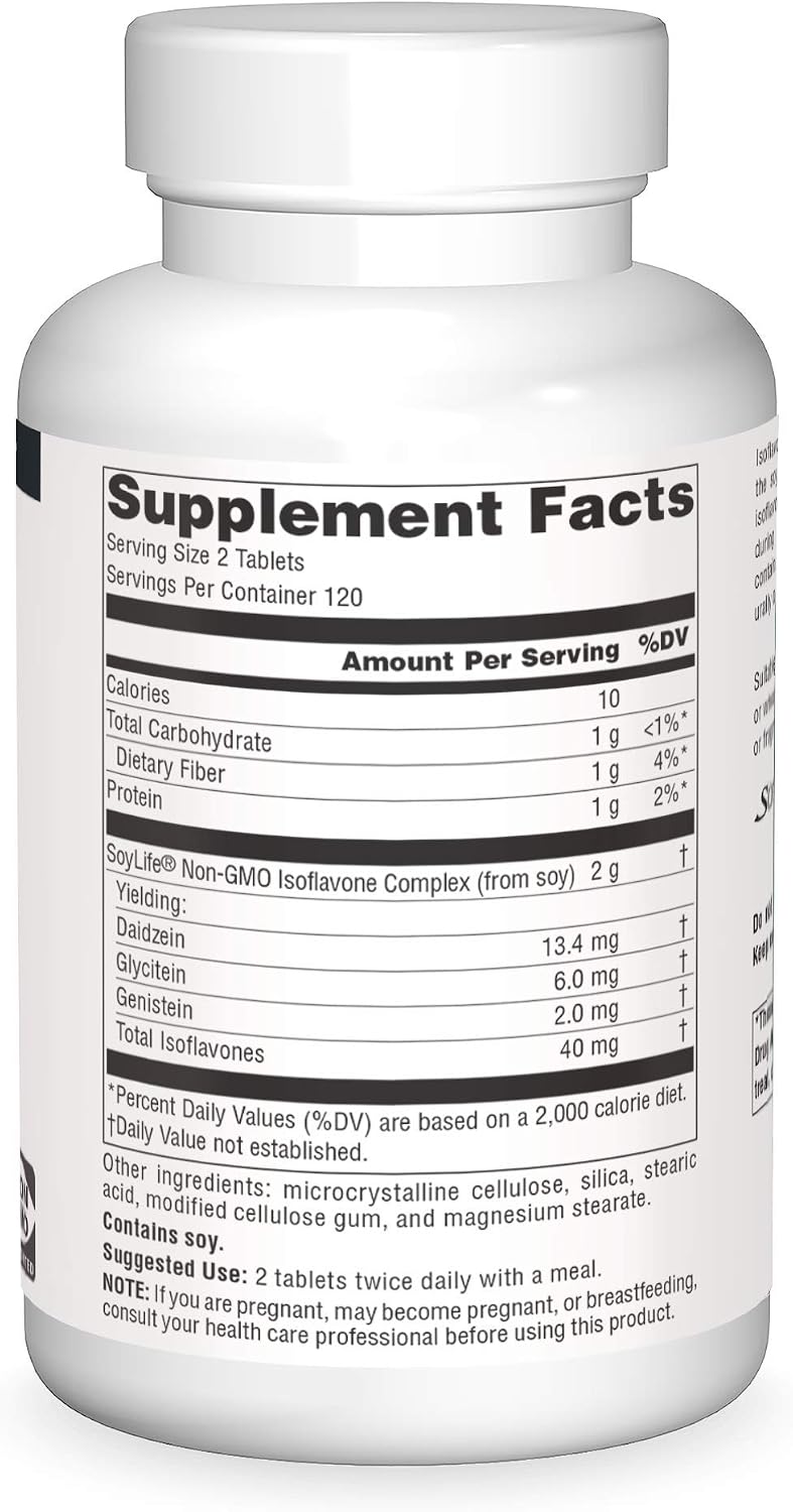Source Naturals Genisteína Complejo de Soja 1000 mg - 240 Comprimidos