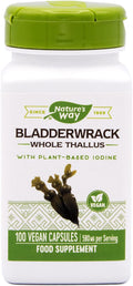 Nature's Way Bladderwrack - 100 Cápsulas Vegetales