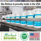 Bio-Relieve Suplemento de Cúrcuma 10 en 1 con Hierbas para Articulaciones - 120 Cápsulas