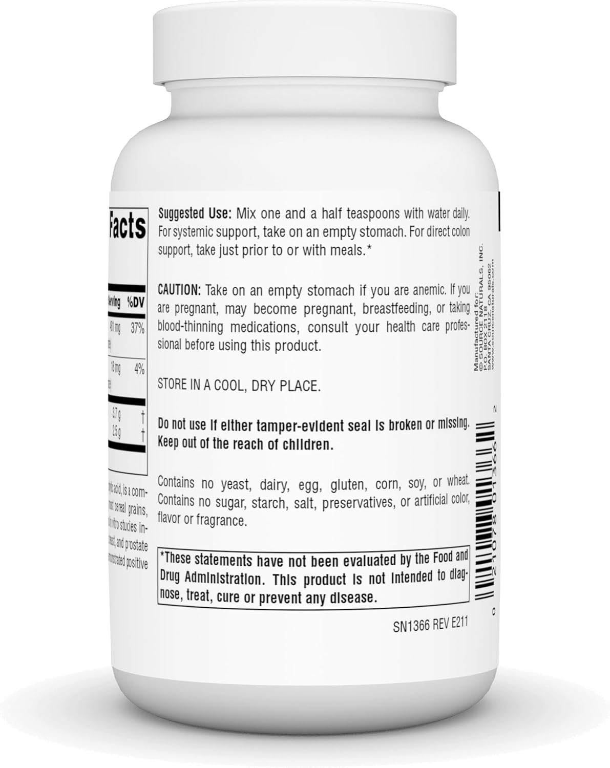 Source Naturals Inositol Hexafosfato IP-6 en Polvo, 100 g