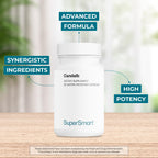 Supersmart Candalb - Probióticos y Prebióticos con Lactobacillus Acidophilus, Rhamnosus e Inulina - 60 Cápsulas