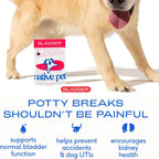 Native Pet Suplemento Urinario para Perros - Arándano, D-Mannosa y Probióticos - 120 Chews