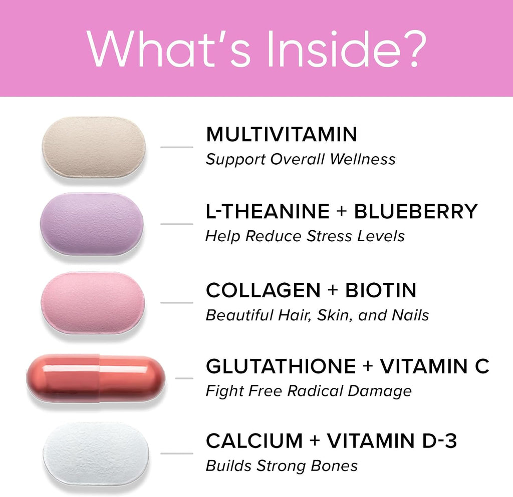GNC Women's 30+ Vitapak Program | Multivitamínico Diario para Mujeres - 30 Sobres