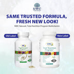 NWC Naturals Programa de Nutrición Total Multivitamínico con Enzimas y Probióticos - 270 Cápsulas