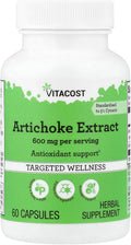Extracto de Alcachofa Vitacost, 60 Cápsulas (300 mg por Cápsula)