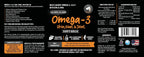 Omega 3 Fish Oil for Dogs - Finest For Pets - 180 Softgels with EPA and DHA