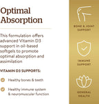 Solgar Vitamina D3 (Colecalciferol) 10.000 UI, 120 Cápsulas Blandas