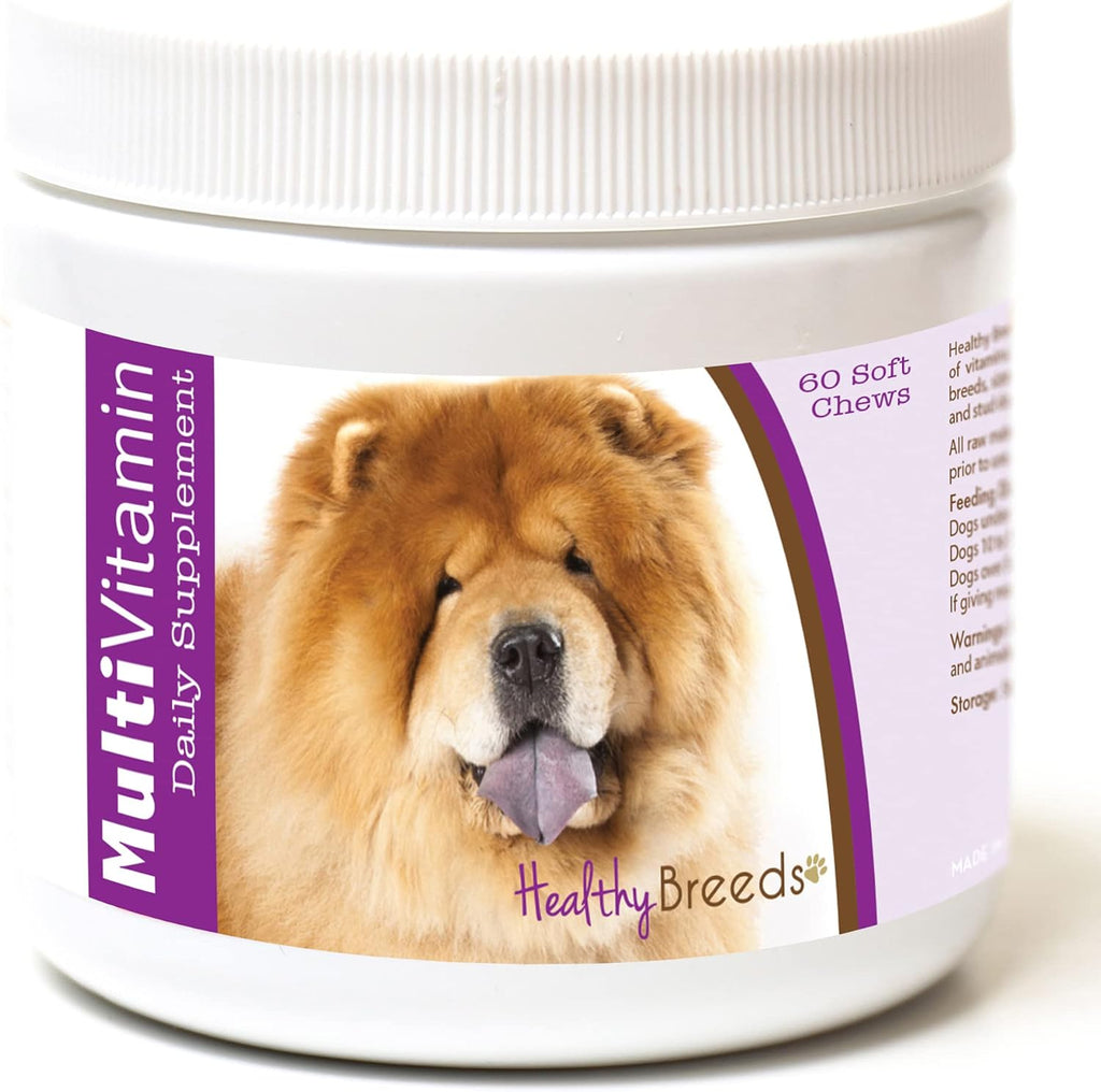 Healthy Breeds Chow Chow Multi-Vitamin Soft Chews 60 Count