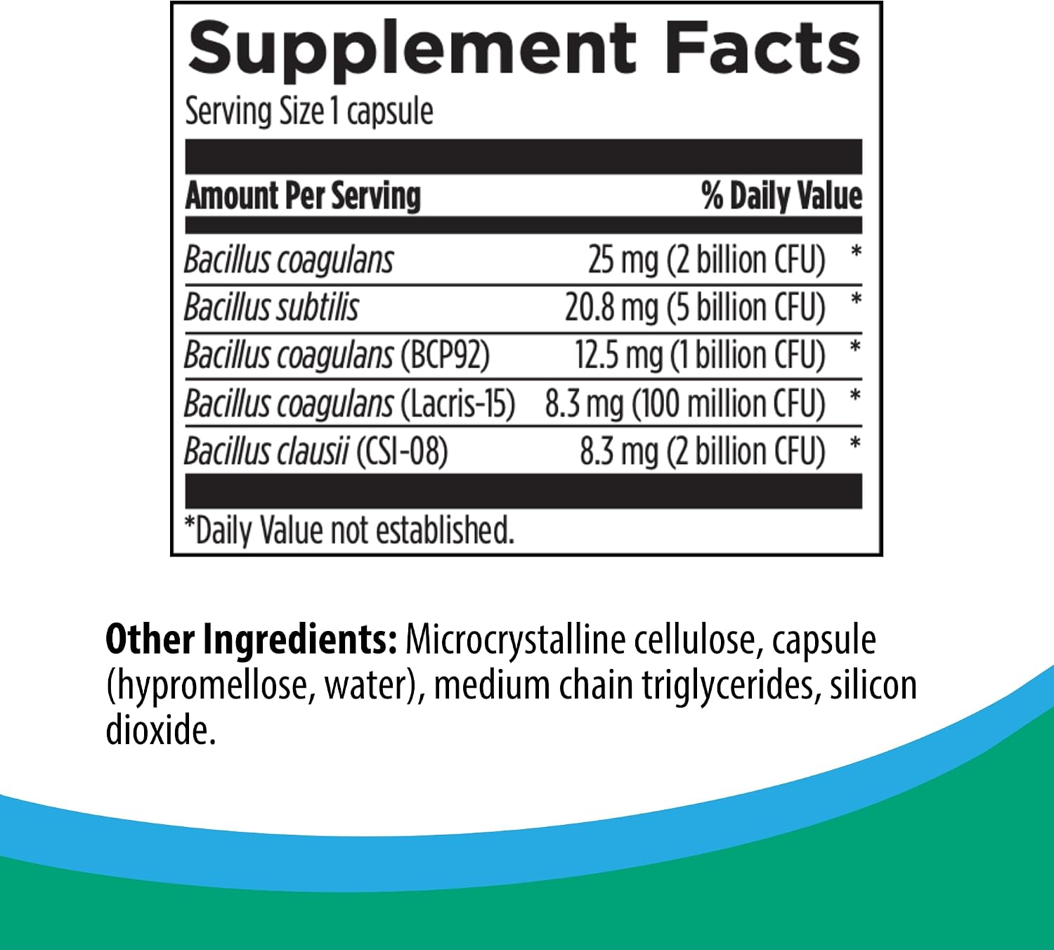 Rootcology Spore Flora - Probiótico de Esporas de Amplio Espectro, 60 Cápsulas Vegetales