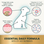 VetriScience Canine Plus Daily Multivitamin para Perros, 30 Comprimidos Masticables con Vitaminas, Minerales y Antioxidantes