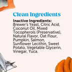 Pet Honesty Omega 3 para Perros - Suplemento de Aceite de Salmón para Piel y Pelo, 90 Chews