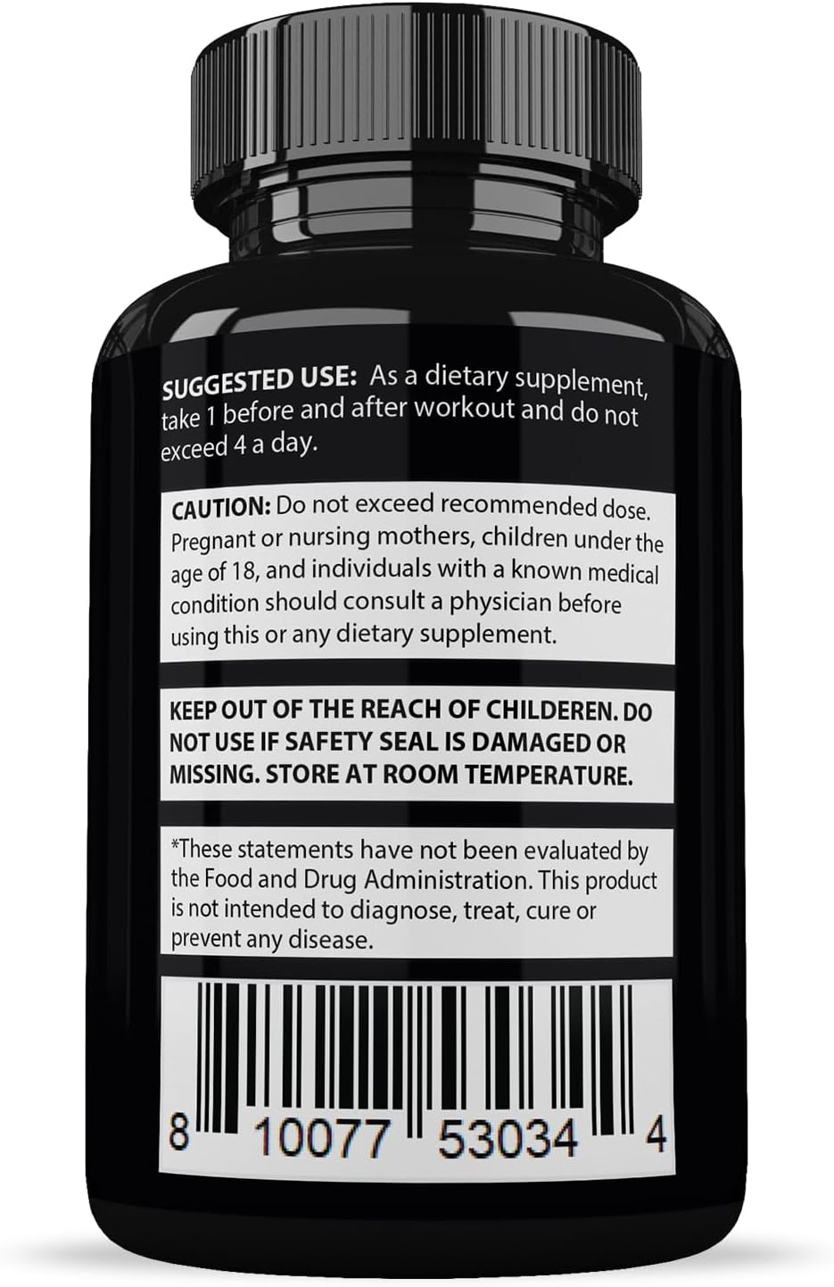 (2 Paquete) Savage Grow Max 1600MG Fórmula Avanzada para la Salud Masculina 120 Cápsulas