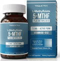 L Methylfolate 7.5 mg + Methyl B12 - 5-MTHF Activo, Complemento para Metilación, Estado de Ánimo y Cognición - 60 Cápsulas