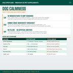 Multipetcare Calming Chews para Perros – 120 Comprimidos Sabor Pollo