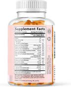 Vitaminas Prenatales para Mujeres – Multivitamínico Completo para el Embarazo – Ácido Fólico, Omega 3 DHA, Colina, Vitamina D – Sabor Naranja – 120 Gominolas
