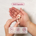 Bariatric Advantage Multi Formula Sin Hierro - Multivitamínico Diario de Alta Potencia para Pacientes de Cirugía Bariátrica - 540 Cápsulas