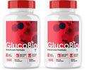 Glucobio Cápsulas (2 Paquetes) - Suplemento de Apoyo Sanguíneo con Ingredientes Naturales, 120 Cápsulas