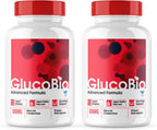 Glucobio Cápsulas (2 Paquetes) - Suplemento de Apoyo Sanguíneo con Ingredientes Naturales, 120 Cápsulas