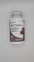 Suplemento de Cardo Mariano para Perros 100mg - 60 Comprimidos Sabor Ternera