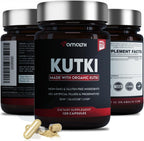 AMALTH Kutki Capsules 1000 mg | Extracto de Raíz de Kutki | Picrorhiza Kurroa | 120 Cápsulas Veganas
