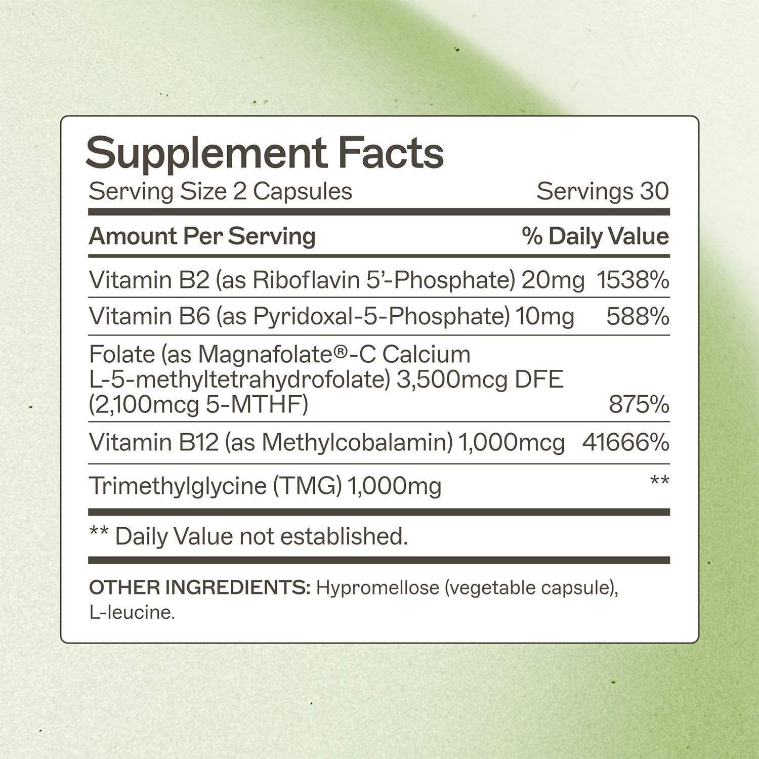 Amy Myers MD Methylation Support - MTHFR Supplement - Supports Adrenal Function, Gut & Liver Health - Contains Folate, Vitamin B12, B6 & B2 - Non-GMO & Gluten-Free - 60 Capsules (30 Servings)