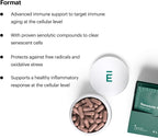 ELYSIUM Format Complejo de Apoyo Inmunitario - con Vitamina C, Zinc, Selenio y Complejo Senolítico Intermitente - 60 Cápsulas