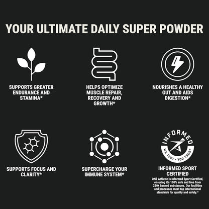 ON3 Athletic Greens & Superfood Blend con – Eleuthero: Una raíz adaptógena utilizada tradicionalmente para ayudar – Image 8