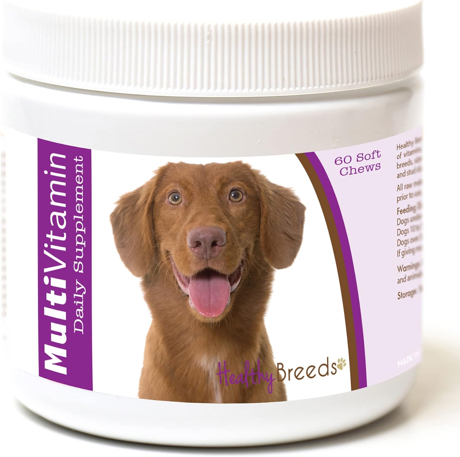 Healthy Breeds Nova Scotia Duck Tolling Retriever Multi-Vitamin Soft Chews 60 uds