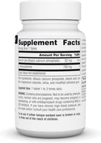 Source Naturals DLPA DL-Fenilalanina 750 mg - 30 Comprimidos