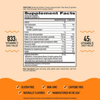 Airborne Vitamin C 750 mg Gummies de Naranja, 126 Gominolas (3 Envases)