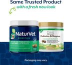 NaturVet Probióticos y Enzimas Avanzados PB6 - Chews blandos para perros, 120 unidades