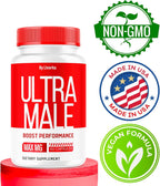 Ultra Male Pills (Pack de 5) - 300 Cápsulas, Fórmula Avanzada para Hombres