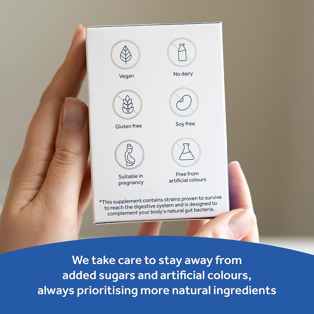 Optibac Probiotics Every Day Extra 30 Cápsulas | Probiótico Digestivo de Alta Potencia con 20 Mil Millones de UFC | Lactobacillus acidophilus NCFM | Vegano
