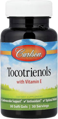 Carlson Labs Tocotrienols with Natural Vitamin E, 30 Soft Gels