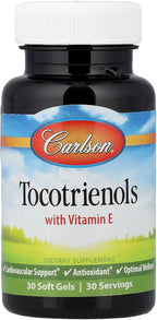 Carlson Labs Tocotrienols with Natural Vitamin E, 30 Soft Gels
