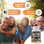 Vitamax MycoBoost Mezcla de Hongos: Melena de León, Cola de Pavo, Chaga, Reishi, Cordyceps, Shiitake y más